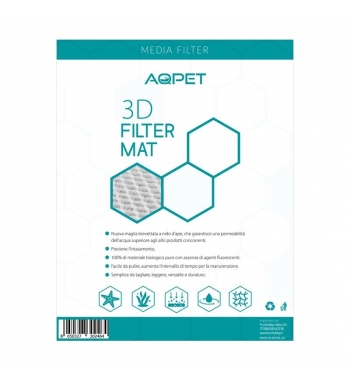 AQPET Filter Line 3d Matt Alta porosità PERLON